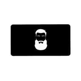 白ひげラベル ラベル