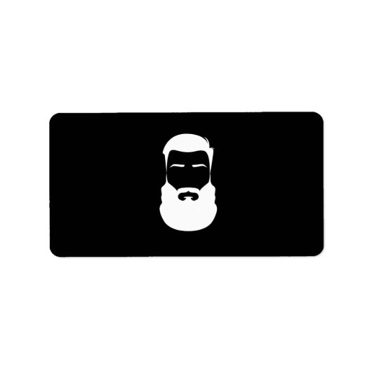 白ひげラベル ラベル (正面)