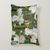 白ひげ虹彩開花フローラ アクセントクッション (正面(垂直))