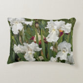 白ひげ虹彩開花フローラ アクセントクッション (裏面)