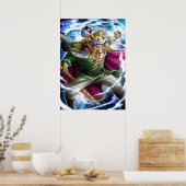 白ひげ ポスター (キッチン)