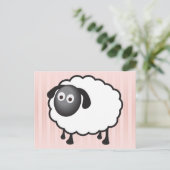 白ひつじ ポストカード (スタンド正面)