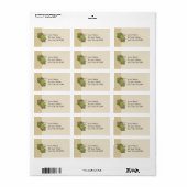 白ぶどう ラベル (フルシート)