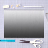 白へのエレガントな勾配の黒 薄葉紙 (クラフト)