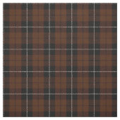 白または黒のストライブ柄が付いている豊富なココヤシの茶色の格子縞 ファブリック (見本)