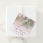 白りんご花写真母の日 フェイバータグ (インサイチュ)