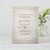 白れんが（黒） +白結婚) 招待状 (スタンド正面)