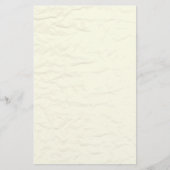 白を離れてしわを寄せられたペーパー文房具 便箋 (正面)