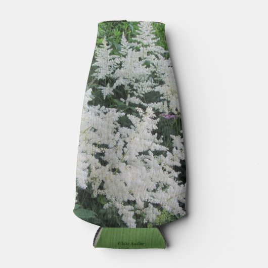 白アスティルベ ボトルクーラー (正面)