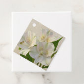 白アルストメリアの花 フェイバータグ (インサイチュ)