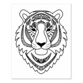 白インスパイア虎 ラバースタンプ (インプリント)