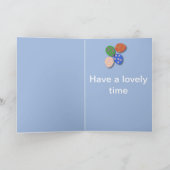 白ウサギとイースターエッグ シーズンカード (内部)