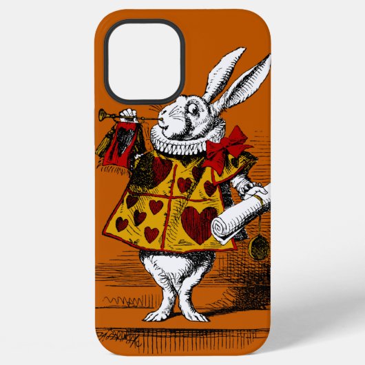 白ウサギのiPhoneケース iPhoneケース (裏面)