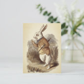 白ウサギ ポストカード (スタンド正面)