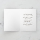 白ウサギ | "Alice in Wonderland"イースターカード シーズンカード (内部)