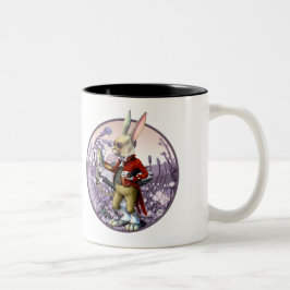 白ウサギ | "Alice in Wonderland"イースターマグ ツートーンマグカップ