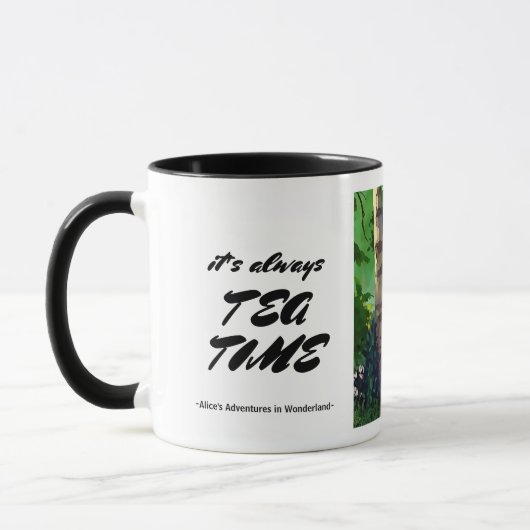 白ウサギ | "Alice in Wonderland"イースターマグ マグカップ (左)