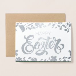 白ウサギ | "Alice in Wonderland"イースター 箔カード