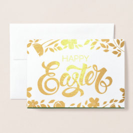 白ウサギ | "Alice in Wonderland"イースター 箔カード