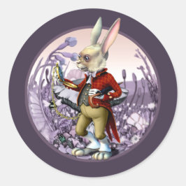 白ウサギ | Wonderland Easterのアリス ラウンドシール