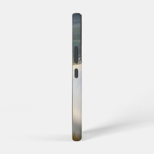 白エテ威厳のあるリアール白ライオン SAMSUNG GALAXYケース (右側面)