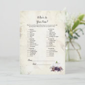 白エレガントいカボチャあなたの財布のゲームの中に何が 招待状 (スタンド正面)