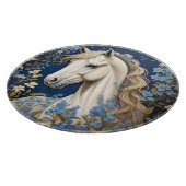 白エレガントいポニ忘れーとメノー カッティングボード (角)