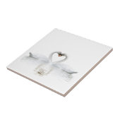 白エレガントい白鳥 タイル (側面)