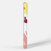 白エレガントとピンクガーリー Case-Mate iPhoneケース (裏面 / 右)