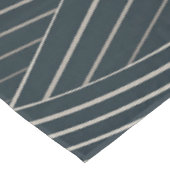 白エレガントと日本の黒のアートワークを波| テーブルクロス (アングル)