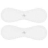 白エレガントと灰色のモノグラム ソフトボール (パネル)