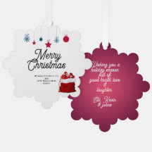 白エレガントと赤で | メリークリスマス