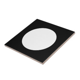 白エレガントと黒のセラミックタイル（ミニマル） タイル