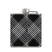 白エレガントと黒の金蝶 フラスク (裏面)