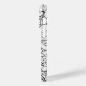 白エレガントと黒のCase-Mate Case-Mate iPhoneケース (裏面 / 左)