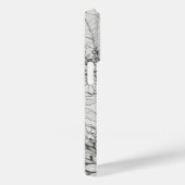 白エレガントと黒のCase-Mate Case-Mate iPhoneケース (裏面 / 右)