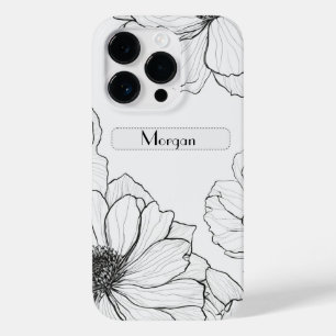 白エレガントと黒 Case-Mate iPhone 14 PROケース