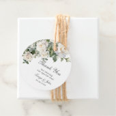 白エレガントアイボリーバラ結婚フローラブライダル フェイバータグ (インサイチュ)