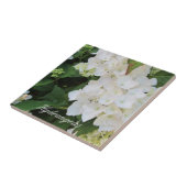 白エレガントアジサイ タイル (側面)