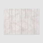 白エレガントダマスクリーフ植物木素朴材 薄葉紙 (正面)