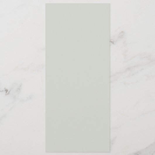 白エレガントフローラ Sage Mintのディナ結婚ー| メニュー (裏面)