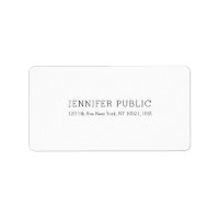 白エレガントプロフェッショナルシンプルモダンテンプレート