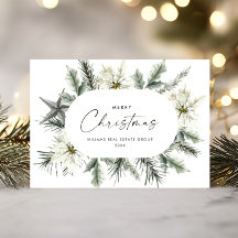 白エレガントポインセチア企業の