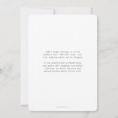 白エレガントメリー文字書式 シーズンカード (裏面)