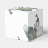 白エレガントユリ結婚ーズ フェイバーボックス (裏面サイド)