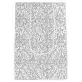 白エレガントレース ミディアムペーパーバッグ (裏面)