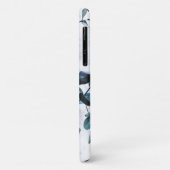 白エレガント大理石ユーカリ Case-Mate iPhoneケース (裏面/左)