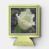 白エレガント擦れ肉付きチューリ縁どップデザイン 缶クーラー (裏面)