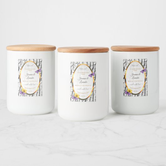 白エレガント木粒樹皮製品ラベル フードラベル (ボトル)