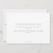 白エレガント枠3写真新年おめでとう シーズンカード (裏面)